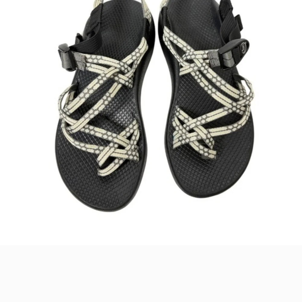 Chacos Z/1 Classic Sandals Women's Black Tan Strappy Vibram Sole W8 421 - Picture 2 of 4